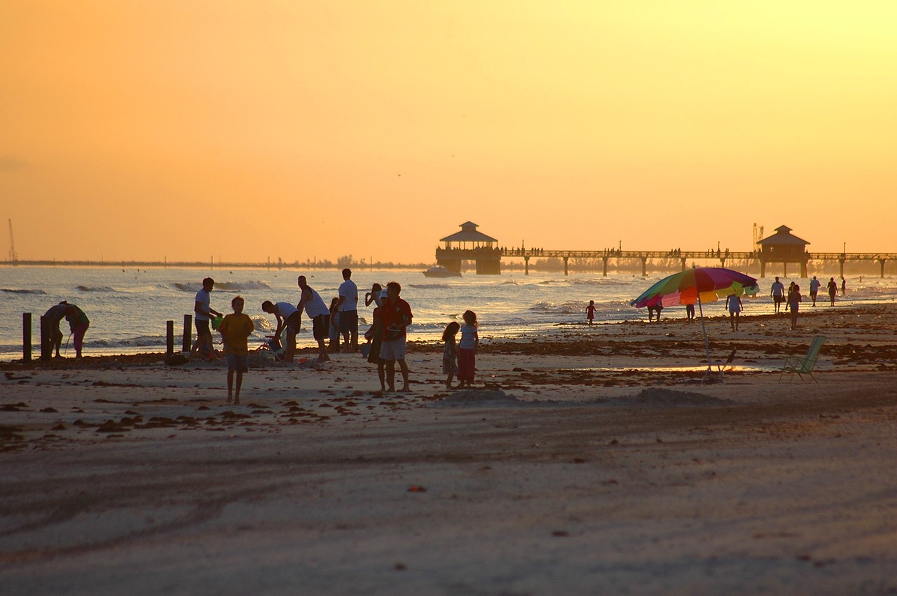 fort myers beach, florida, sunset-1553788.jpg